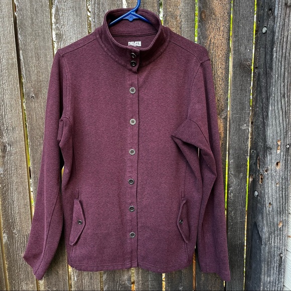 Duluth Trading Co. Button Down Shirt Jacket Sz M - Picture 1 of 14